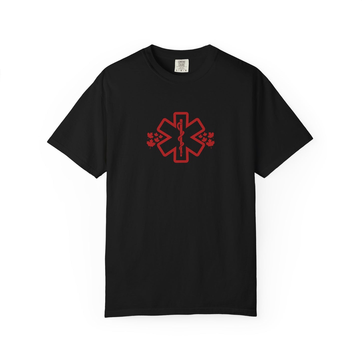 Canadian Paramedic Unisex Garment-Dyed T-Shirt