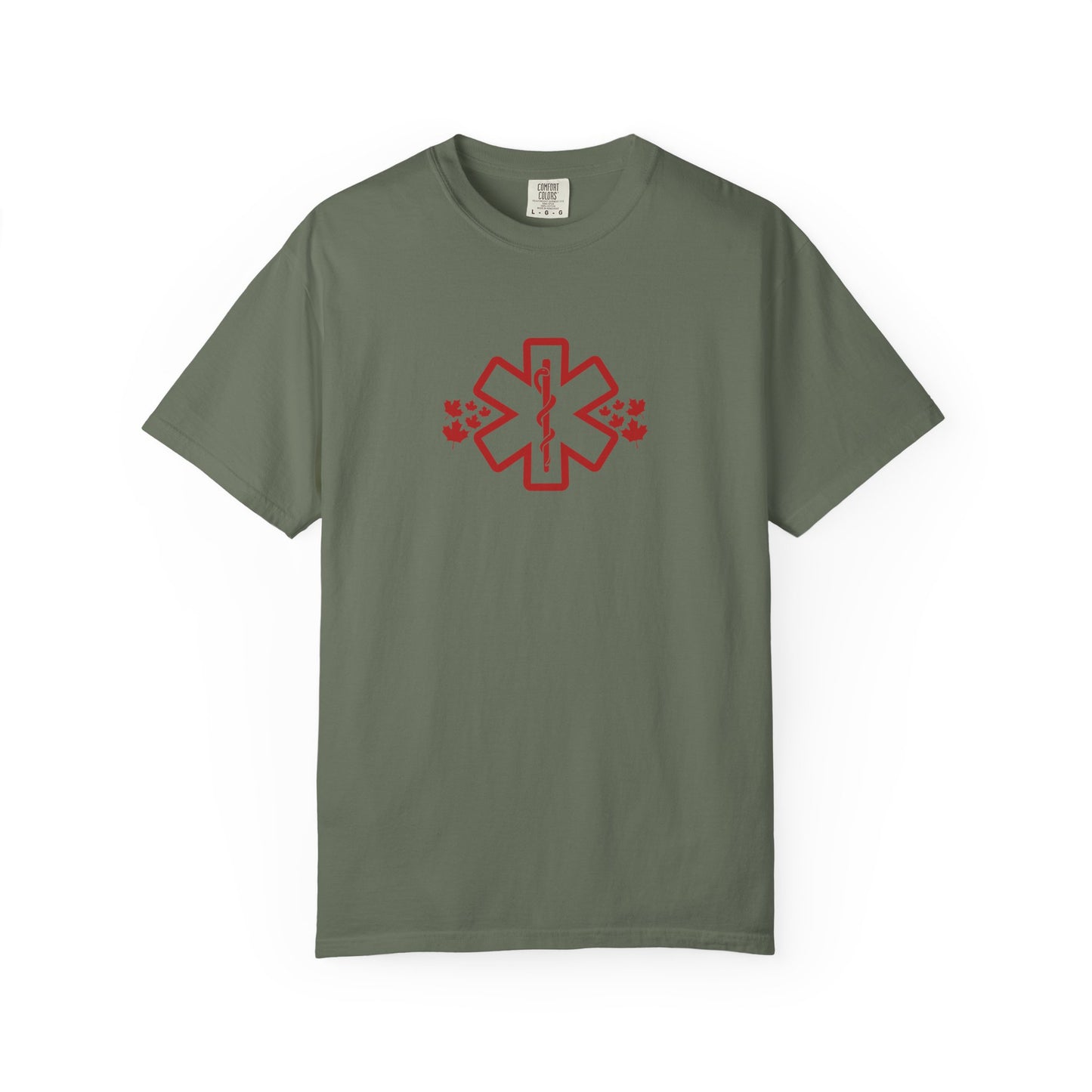 Canadian Paramedic Unisex Garment-Dyed T-Shirt