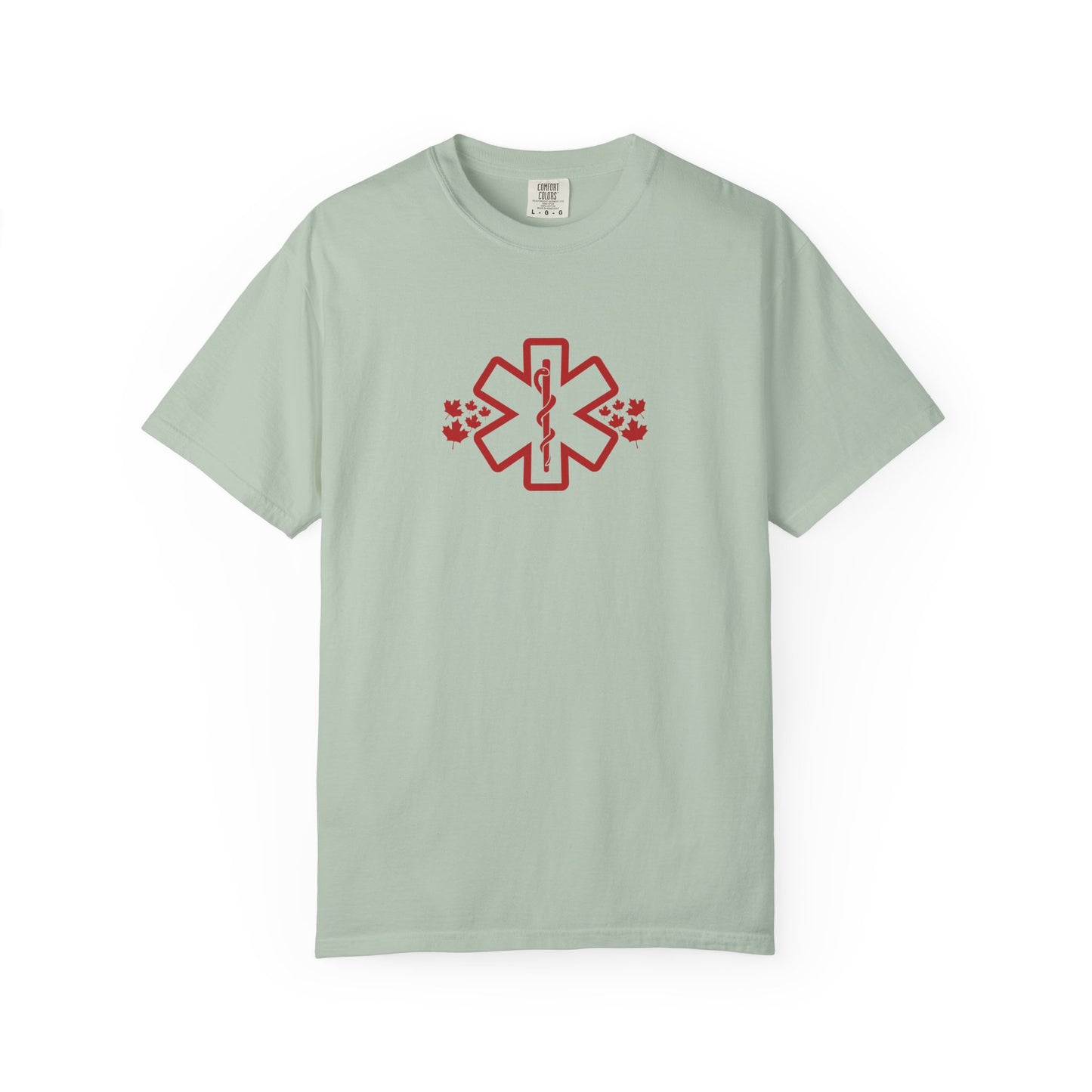 Canadian Paramedic Unisex Garment-Dyed T-Shirt