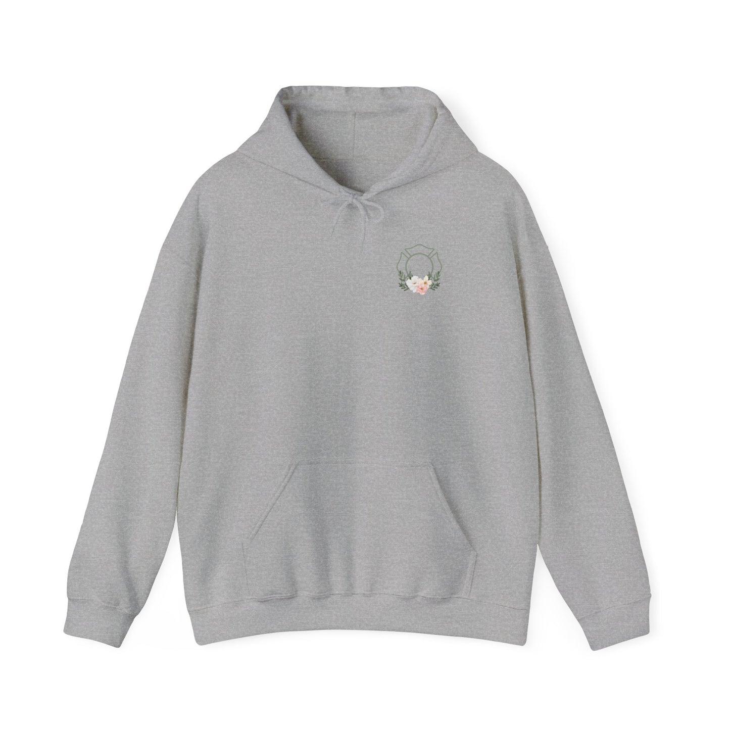 Floral Fire Crest Unisex Sweater