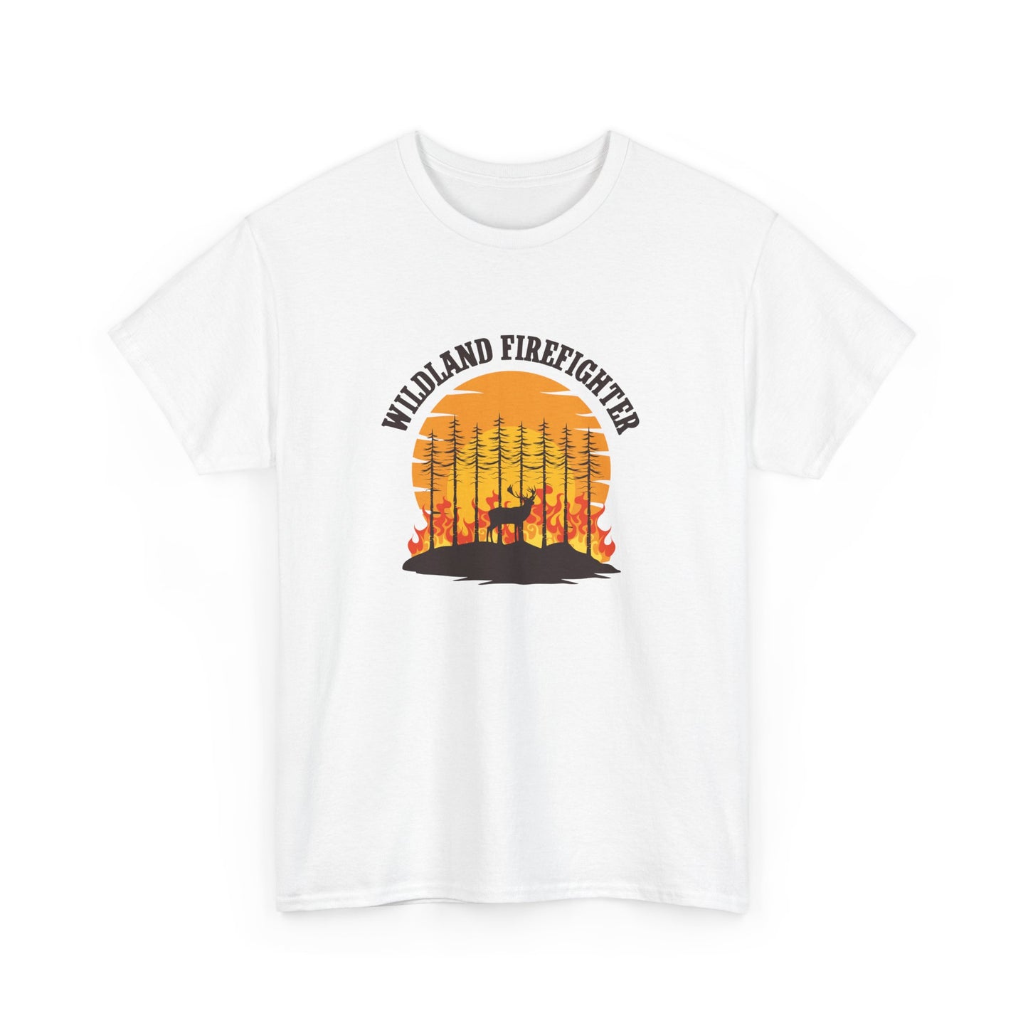 Wildland Firefighter Unisex Heavy Cotton Tee