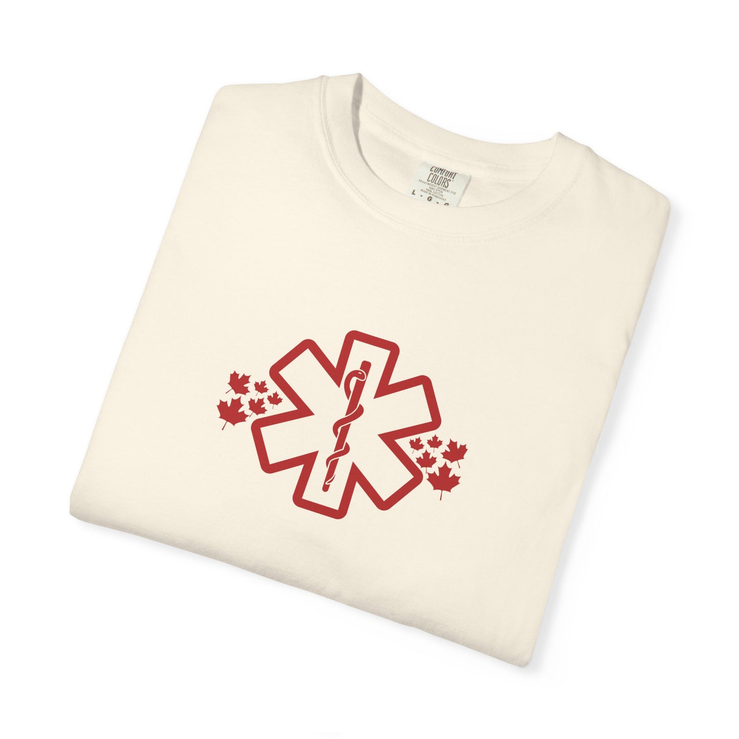 Canadian Paramedic Unisex Garment-Dyed T-Shirt