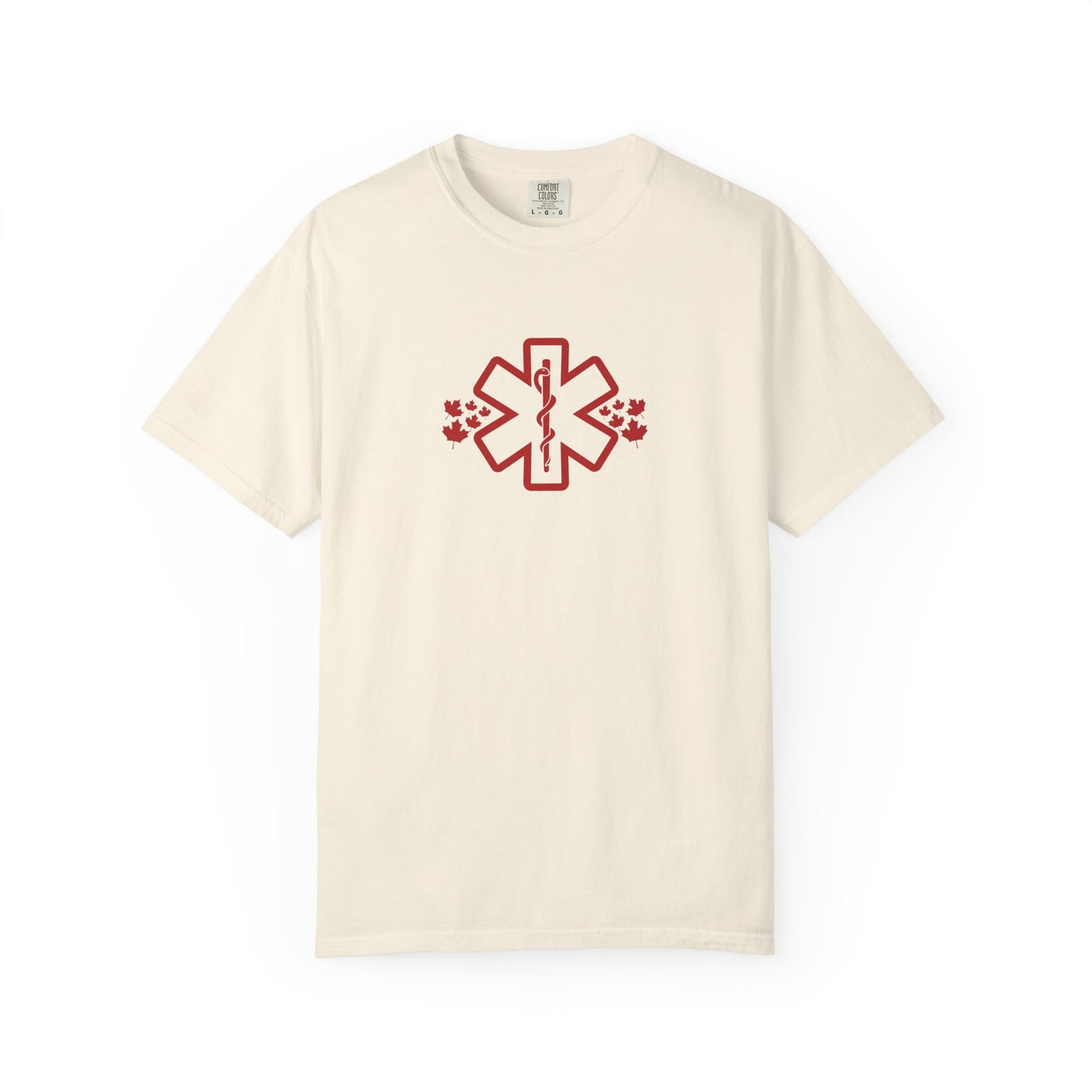 Canadian Paramedic Unisex Garment-Dyed T-Shirt
