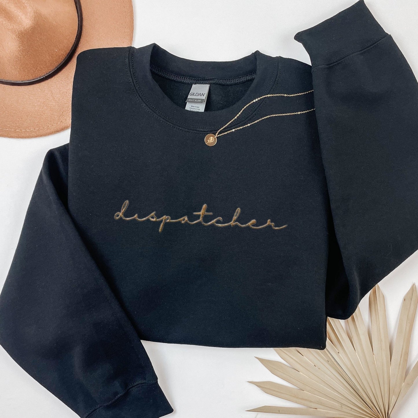 Embroidered Dispatcher Unisex SweaterAfter The Call