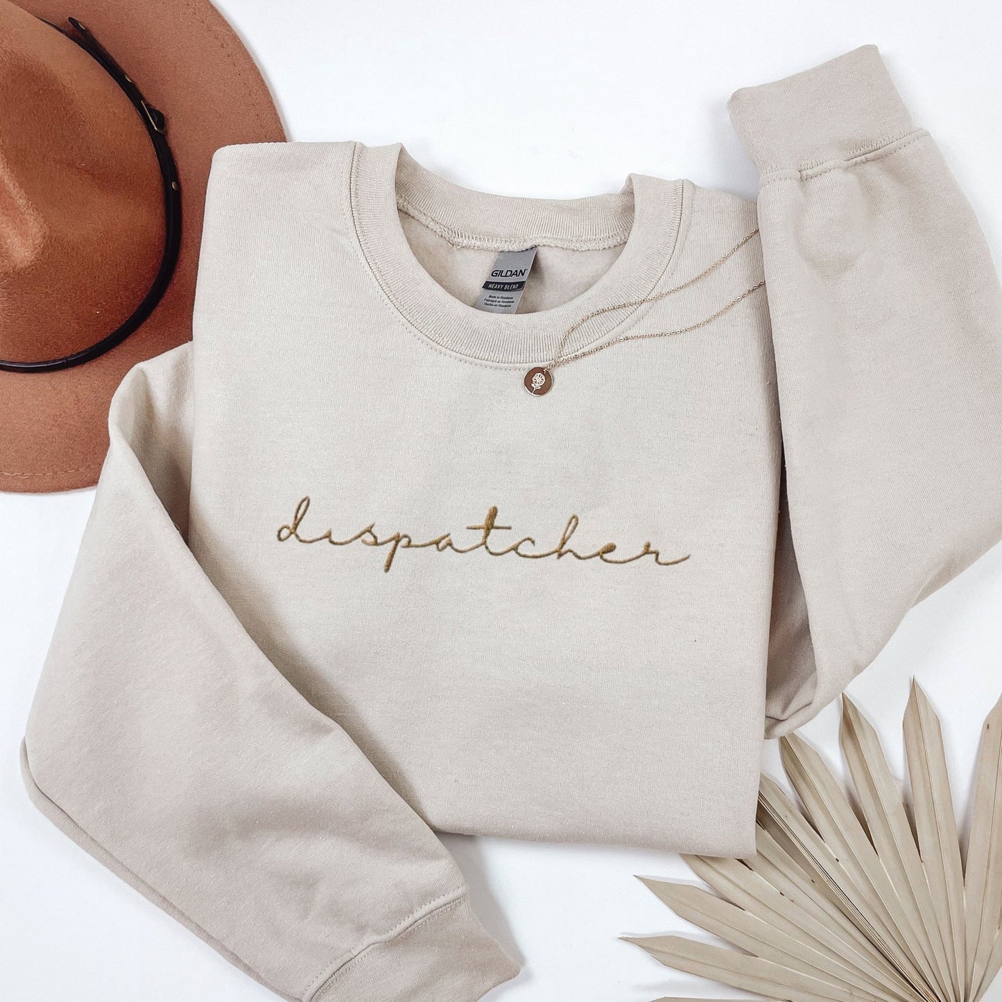 Embroidered Dispatcher Unisex SweaterAfter The Call