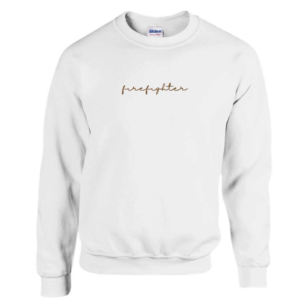 Embroidered Firefighter Unisex SweaterAfter The Call