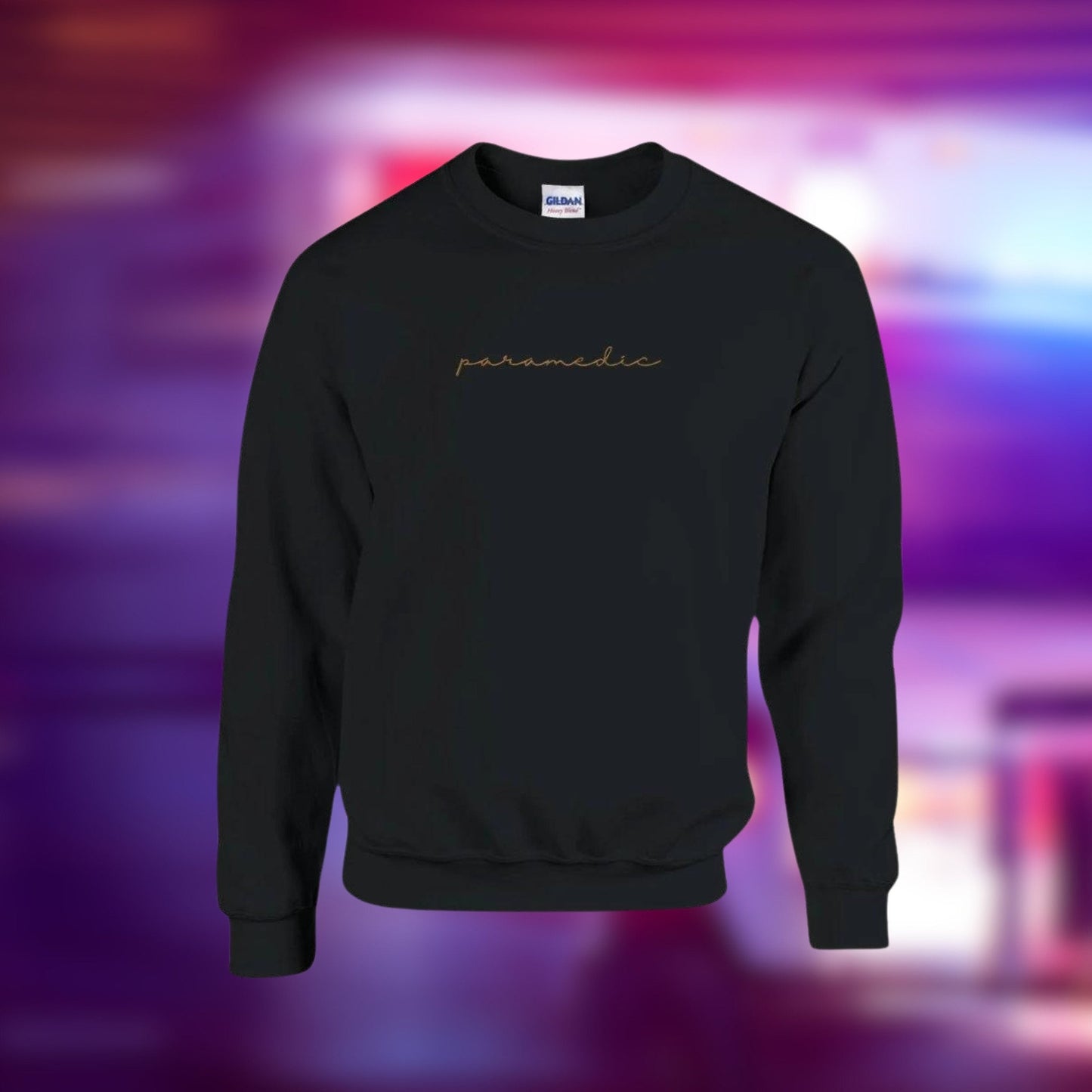 Embroidered Paramedic Unisex SweaterAfter The Call
