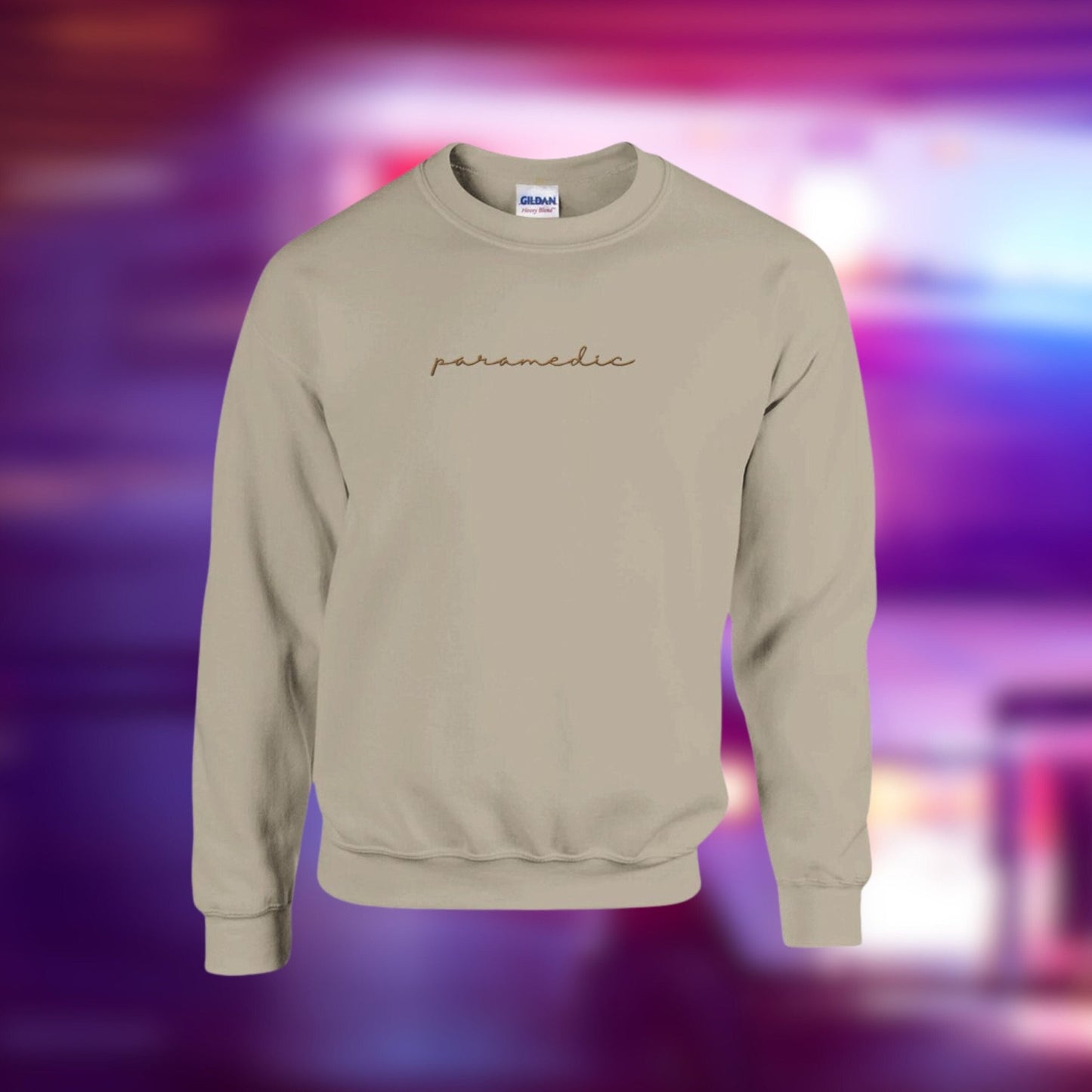 Embroidered Paramedic Unisex SweaterAfter The Call