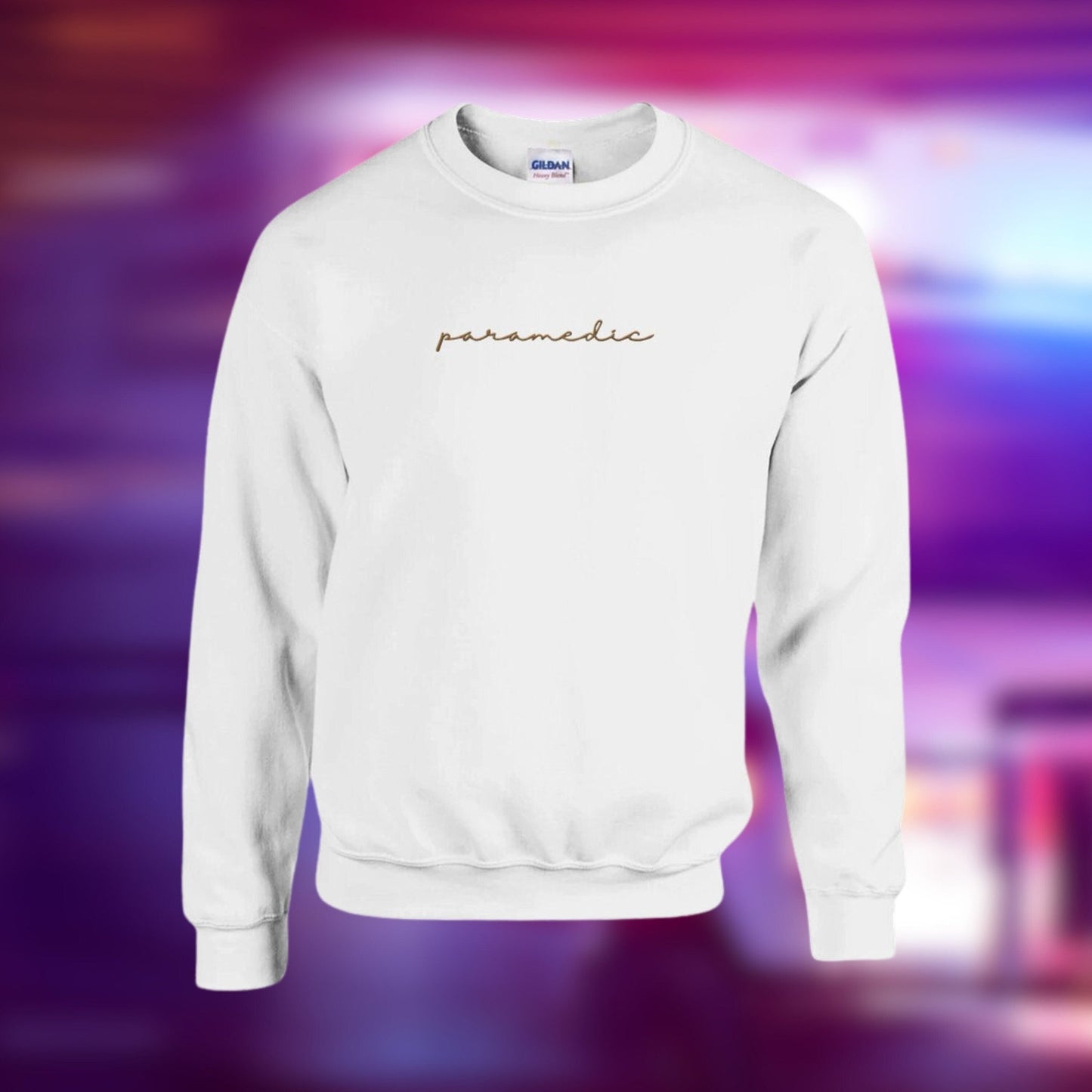 Embroidered Paramedic Unisex SweaterAfter The Call