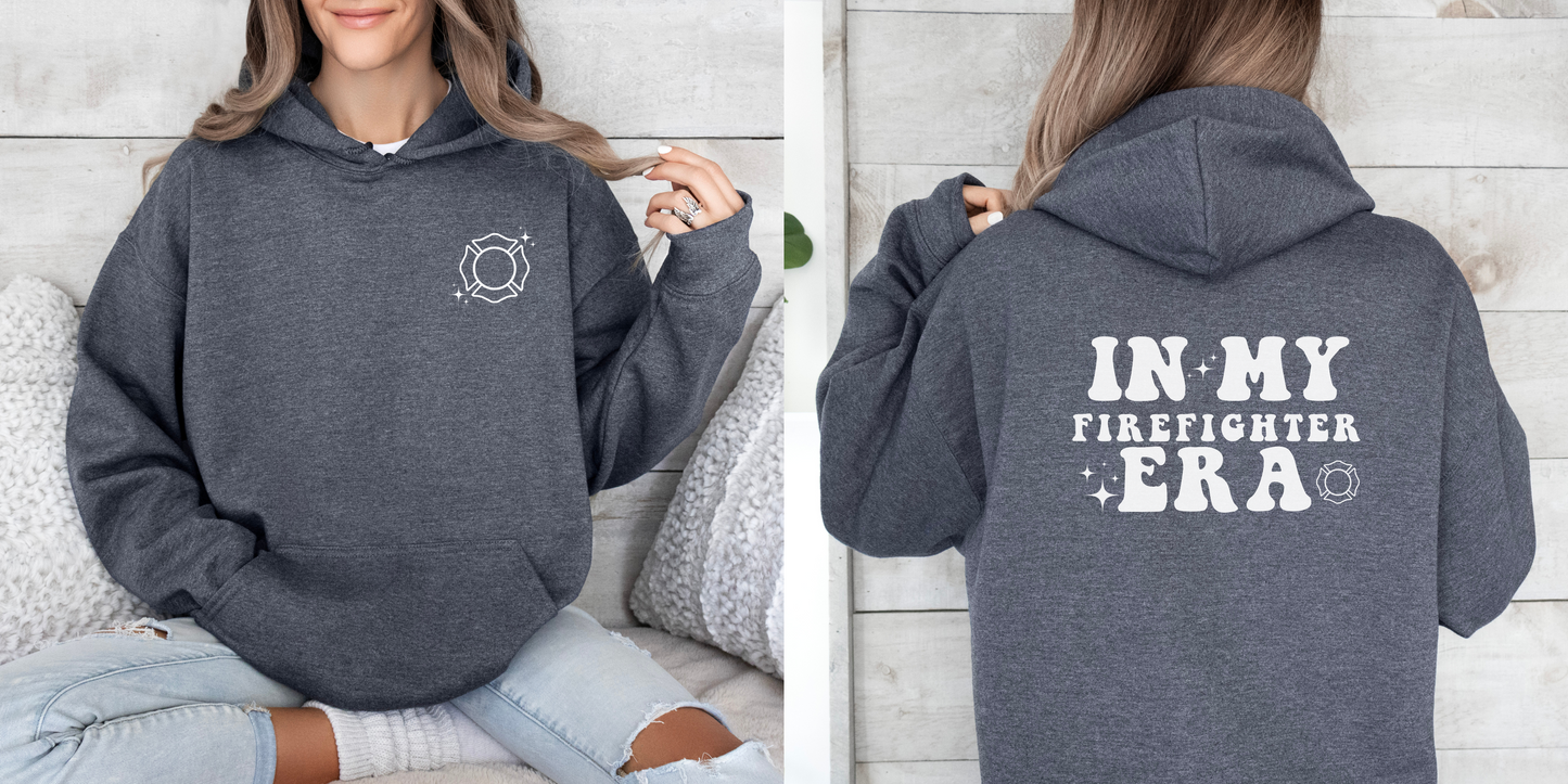 In My Firefighter Era Unisex Hooded Sweatshirt