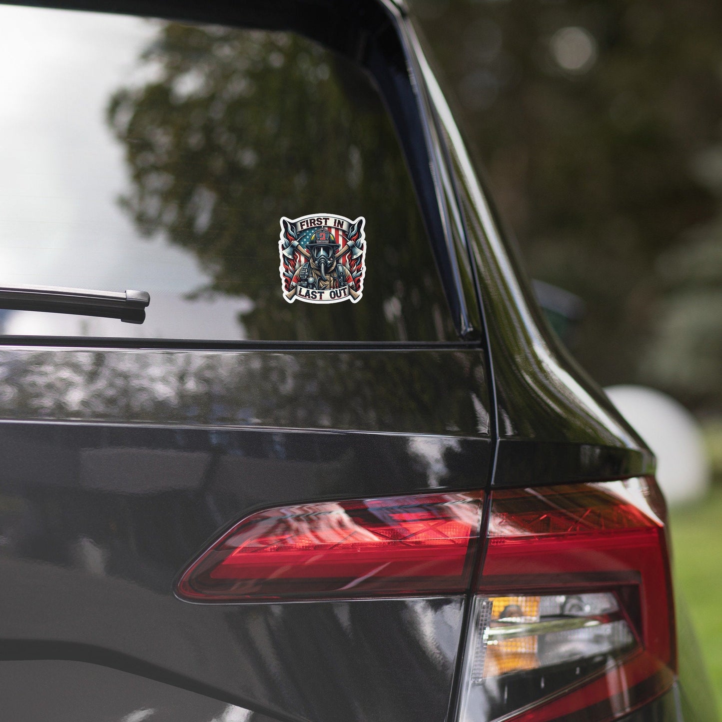 First In, Last Out StickerAfter The Call
