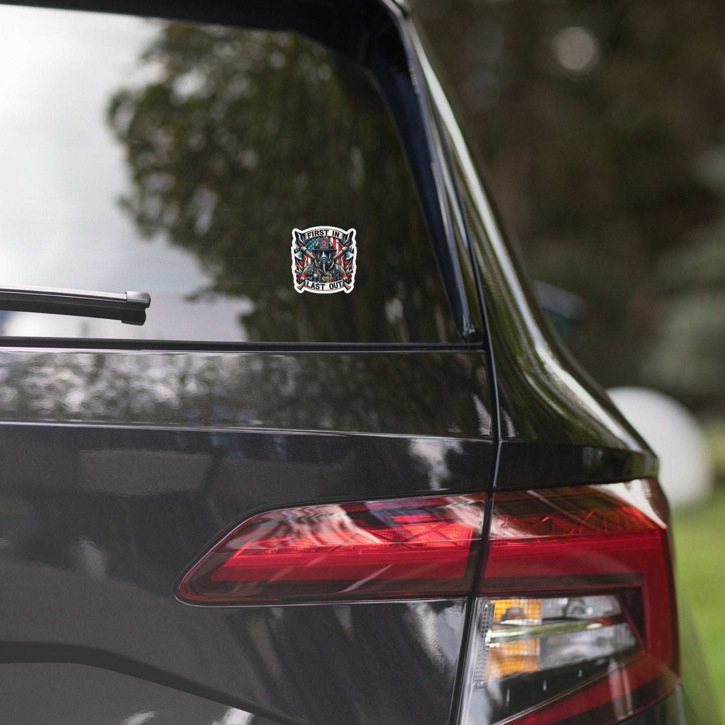 First In, Last Out StickerAfter The Call