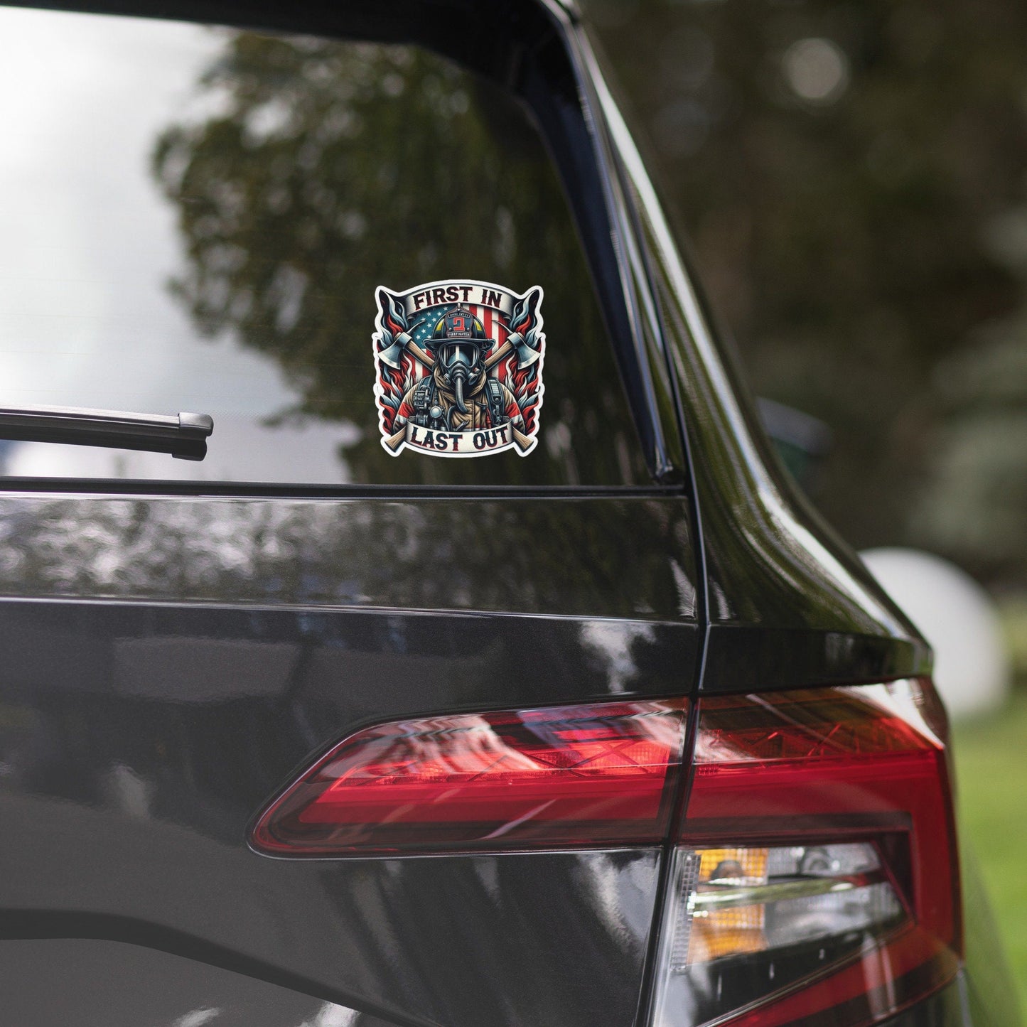 First In, Last Out StickerAfter The Call