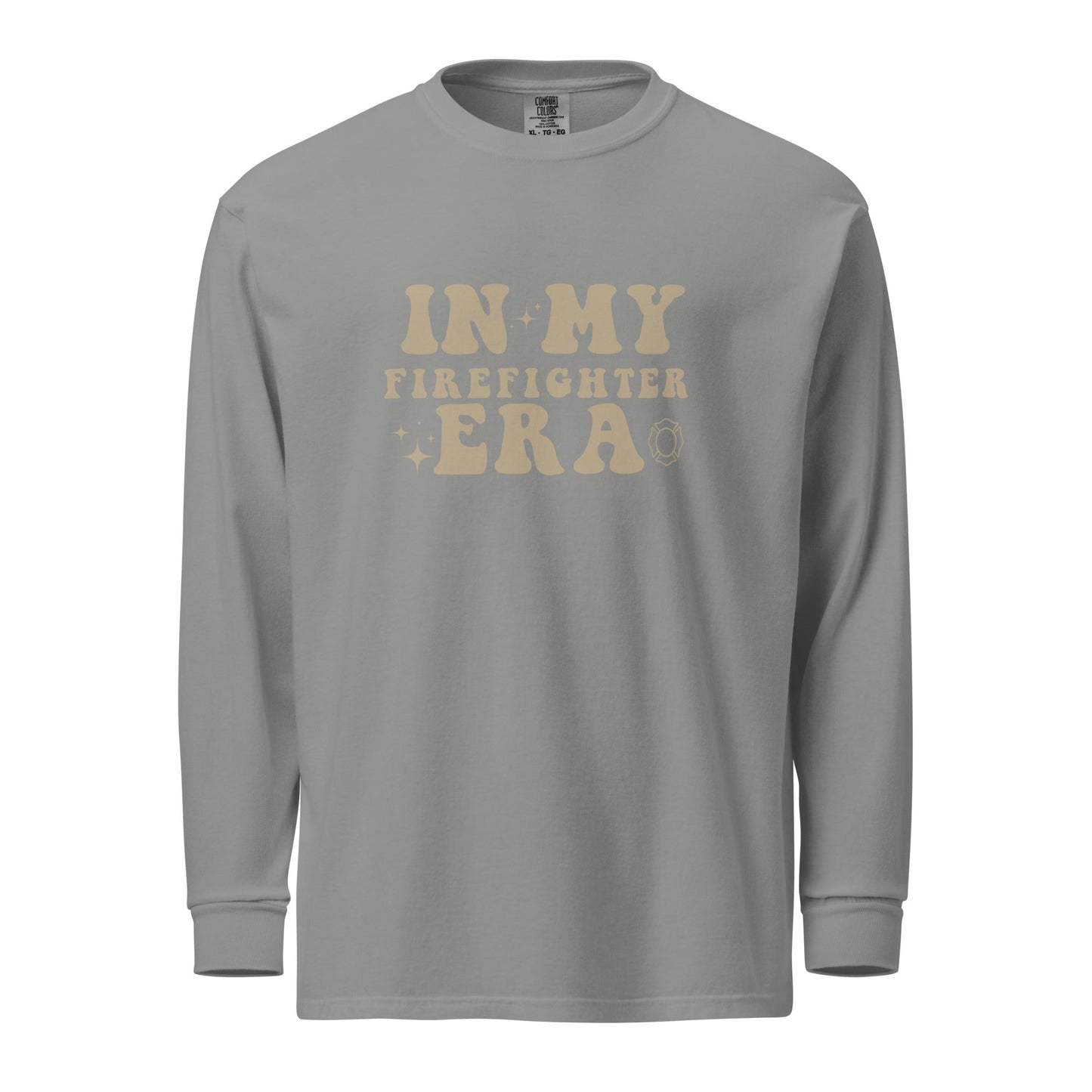 In My Firefighter Era Garment - dyed heavyweight long - sleeve shirtAfter The Call