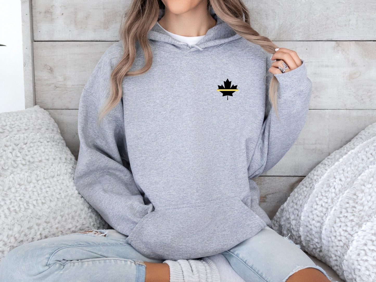Thin Gold Line Unisex HoodieAfter The Call