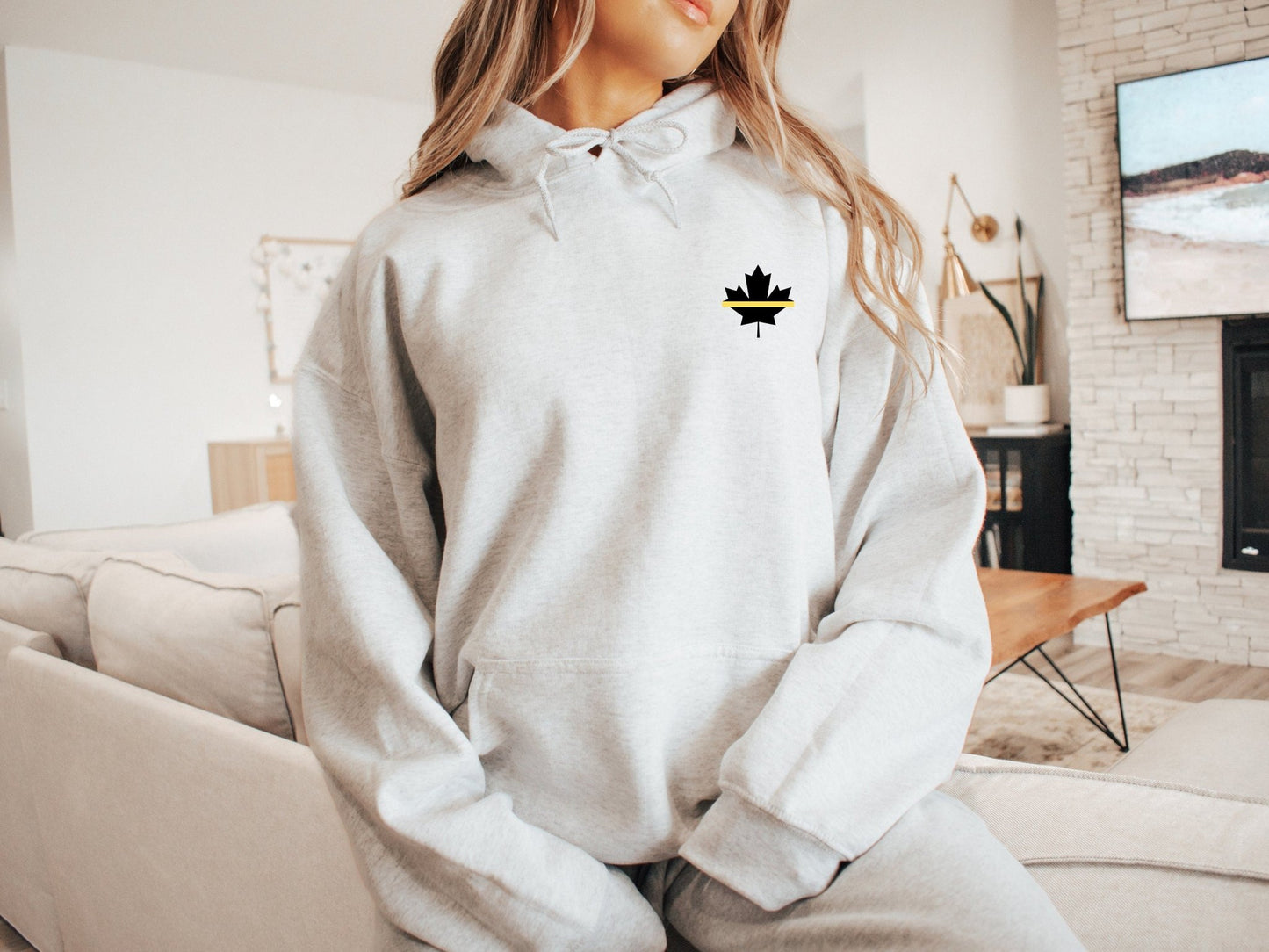 Thin Gold Line Unisex HoodieAfter The Call