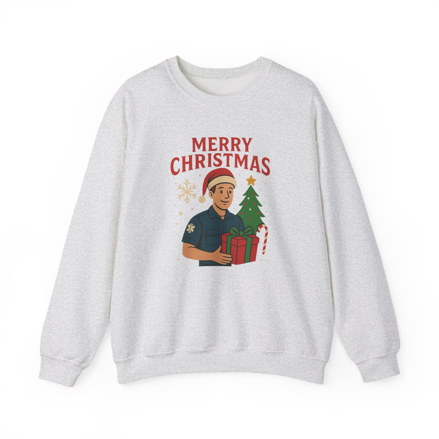 Merry Christmas Paramedic Crewneck Sweatshirt