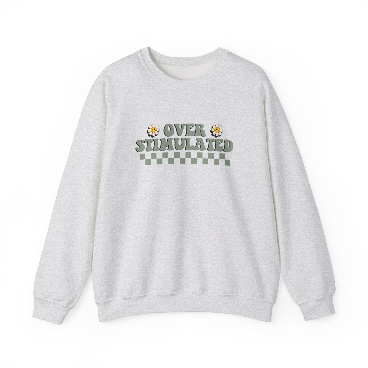Over Stimulated Unisex  Crewneck Sweatshirt