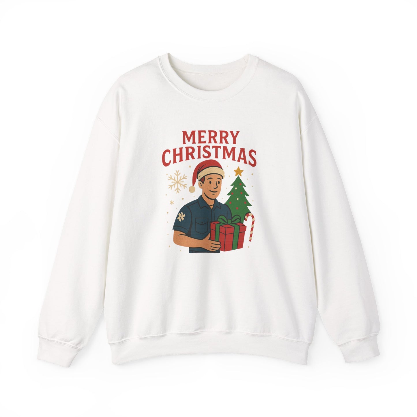Merry Christmas Paramedic Crewneck Sweatshirt