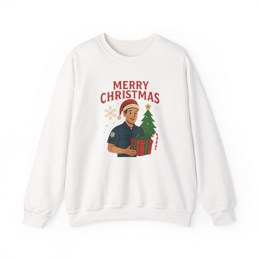 Merry Christmas Paramedic Crewneck Sweatshirt