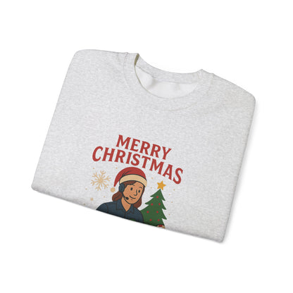 Merry Christmas Dispatcher Crewneck Sweatshirt