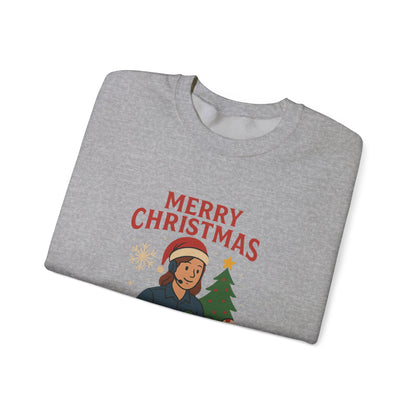 Merry Christmas Dispatcher Crewneck Sweatshirt