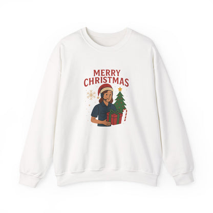 Merry Christmas Dispatcher Crewneck Sweatshirt