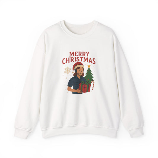 Merry Christmas Dispatcher Crewneck Sweatshirt