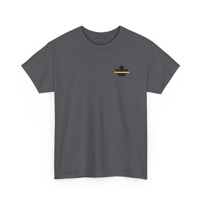 Thin Gold Line Unisex Heavy Cotton Tee