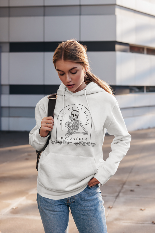 Just Say 10-4 Unisex Hooded Sweatshirt