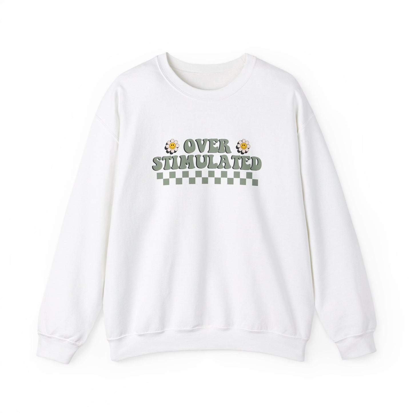 Over Stimulated Unisex  Crewneck Sweatshirt