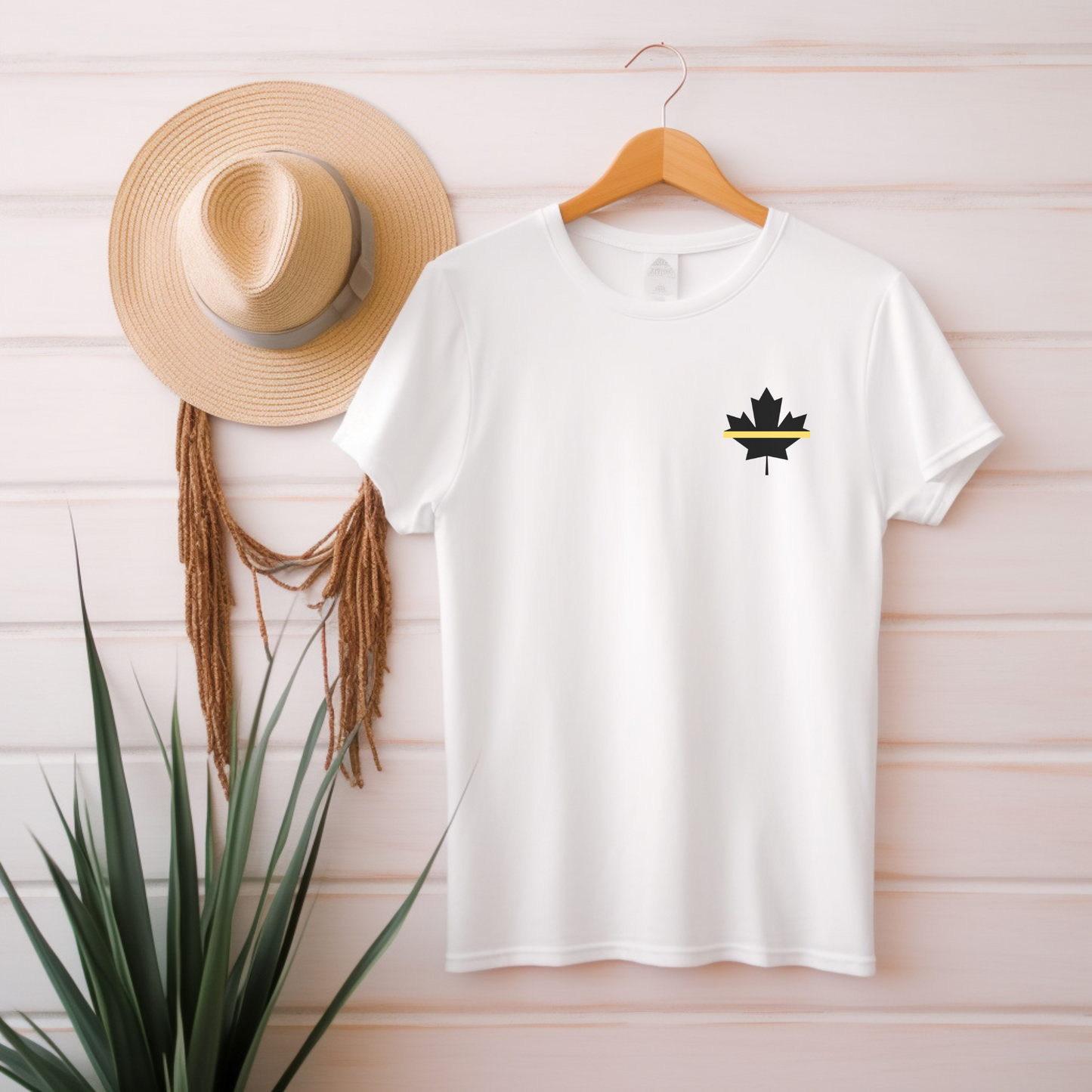 Thin Gold Line Unisex Heavy Cotton Tee