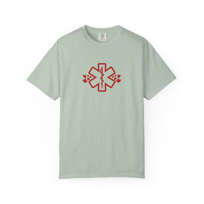 Canadian Paramedic Unisex Garment-Dyed T-Shirt