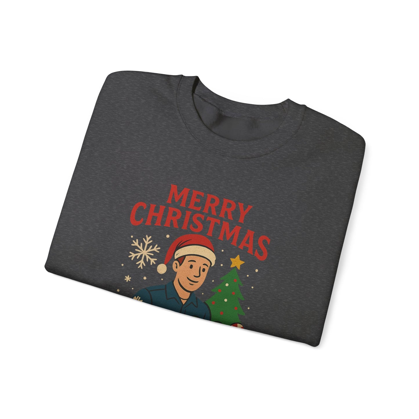 Merry Christmas Paramedic Crewneck Sweatshirt