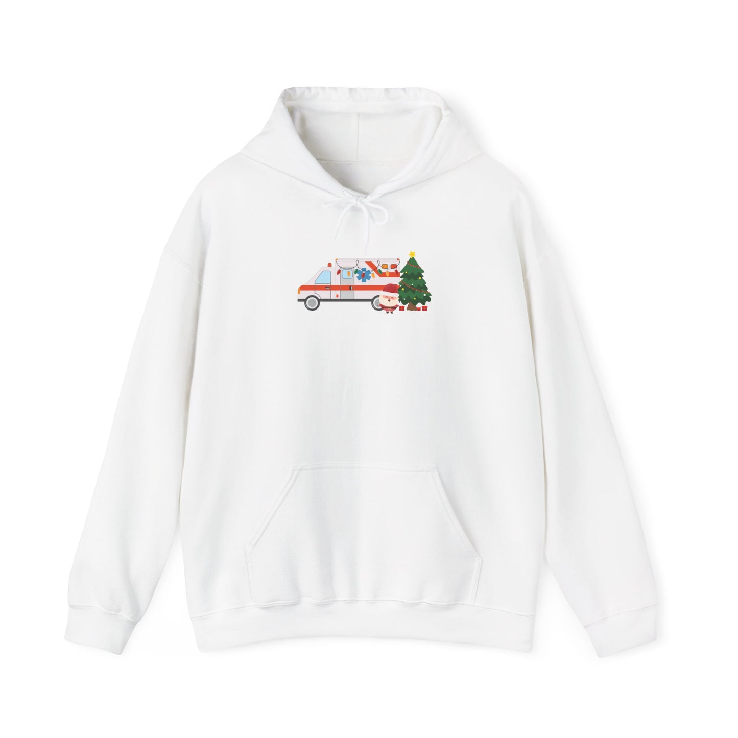 Ambulance Christmas Tree Hoodie