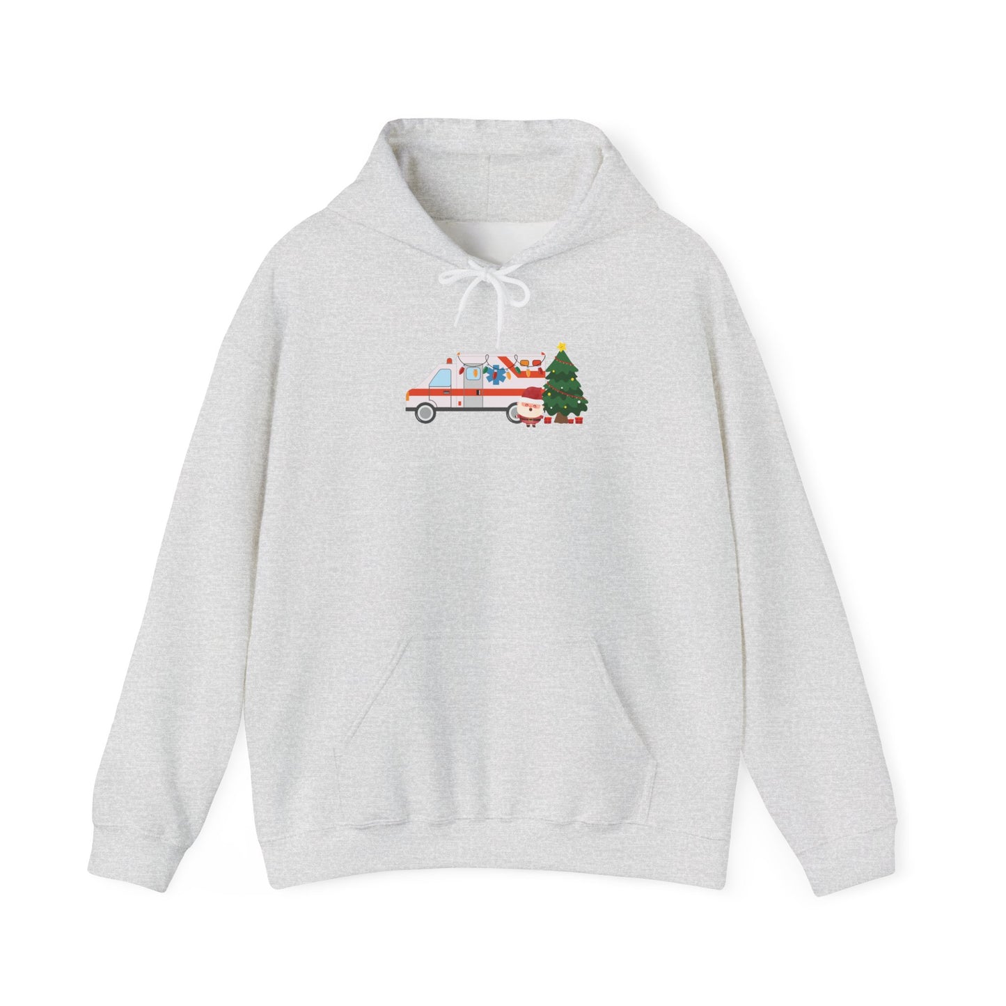 Ambulance Christmas Tree Hoodie