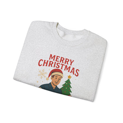 Merry Christmas Paramedic Crewneck Sweatshirt