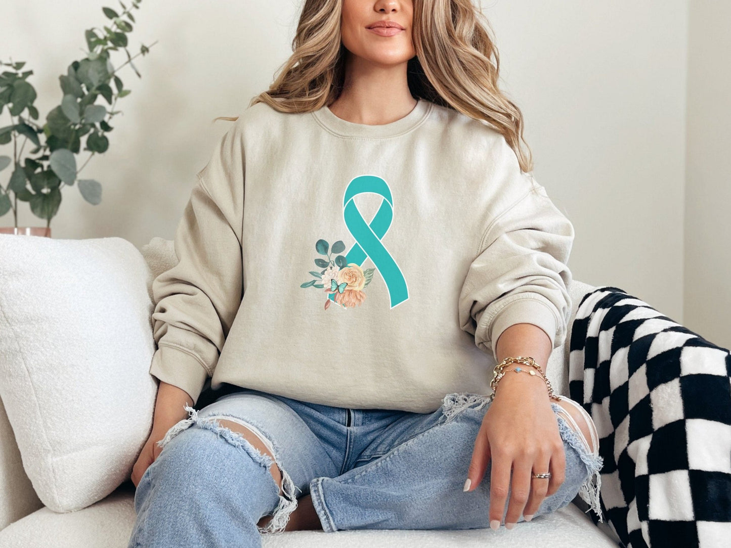 Floral PTSD SweaterAfter The Call