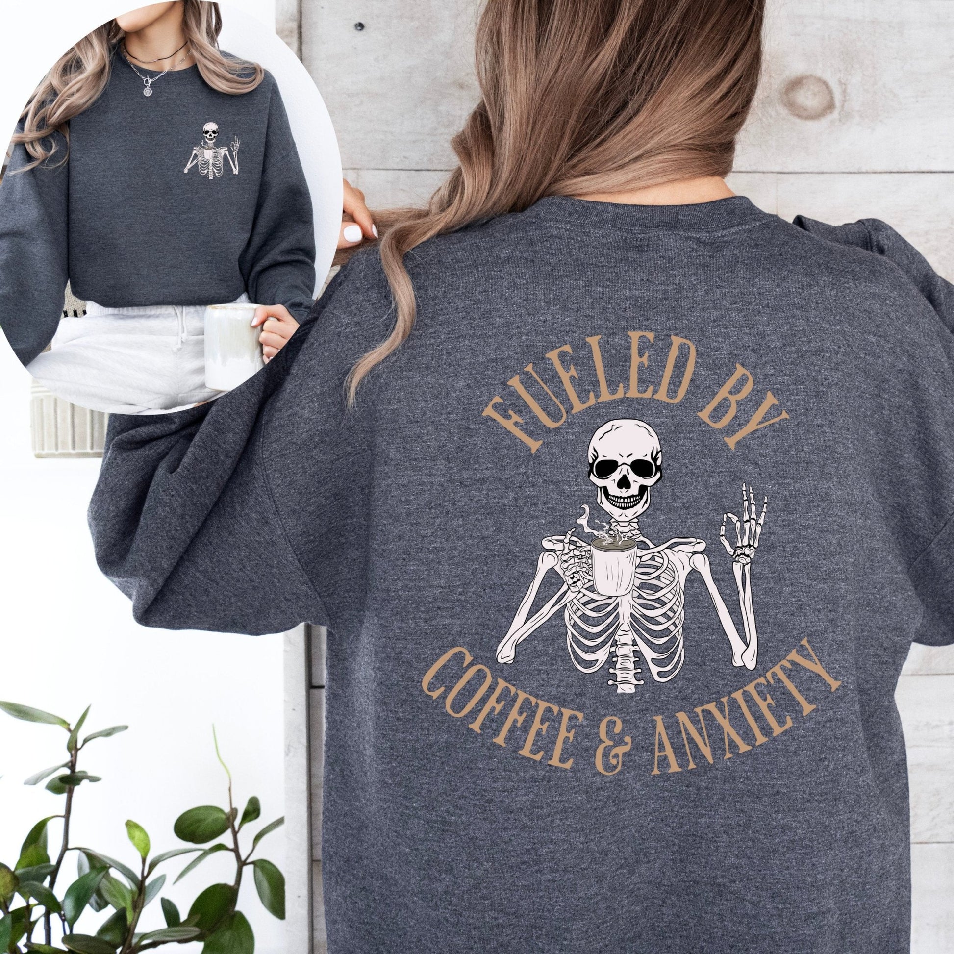 Fueled by Coffee and Anxiety Unisex SweatshirtAfter The Call