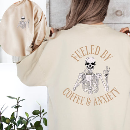 Fueled by Coffee and Anxiety Unisex SweatshirtAfter The Call