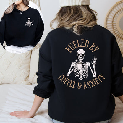 Fueled by Coffee and Anxiety Unisex SweatshirtAfter The Call