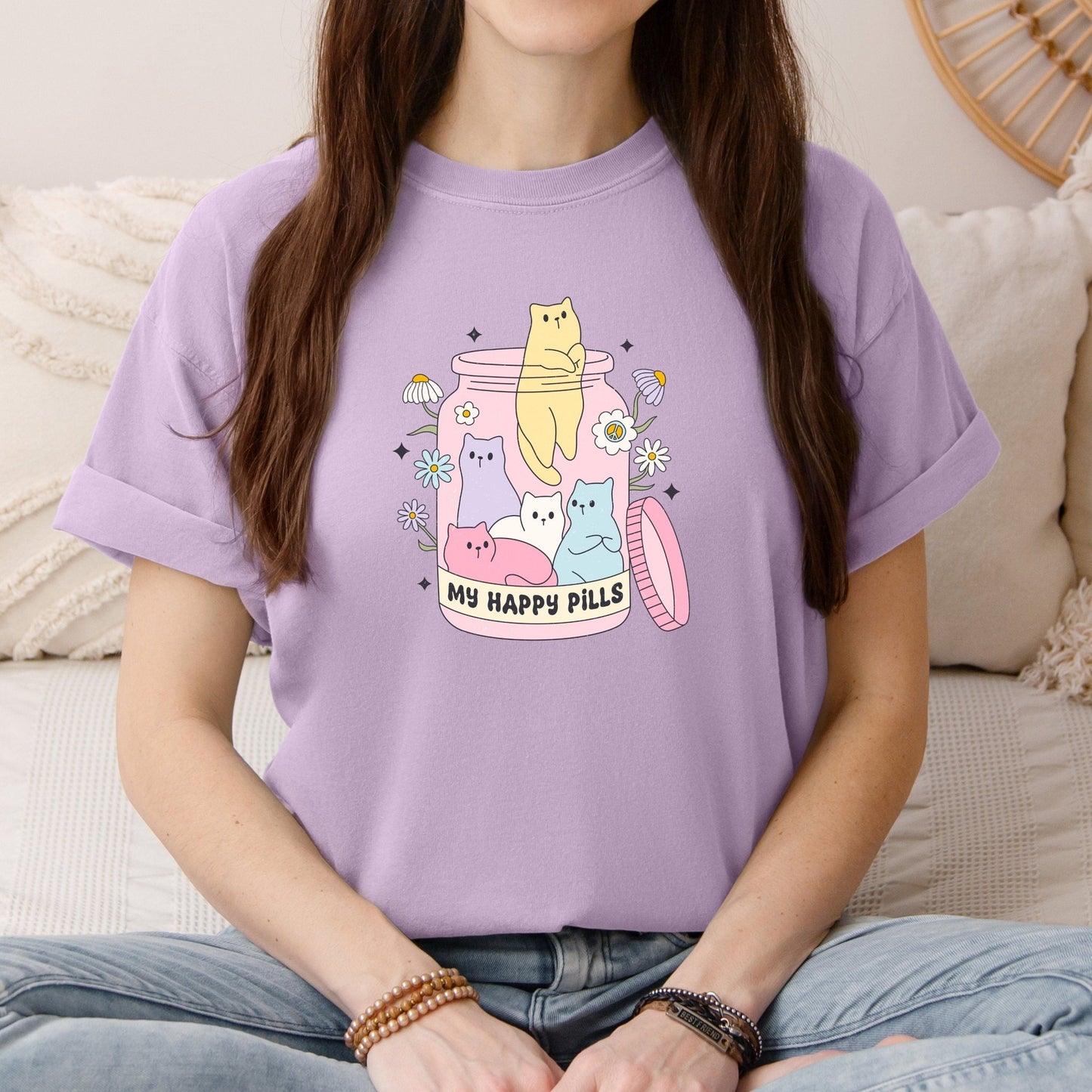 Happy Pills Cat Unisex T - ShirtAfter The Call