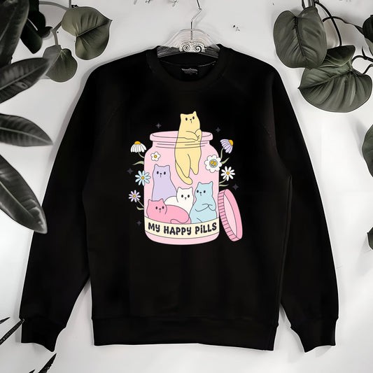 Happy Pills Mental Health Unisex SweatshirtAfter The Call