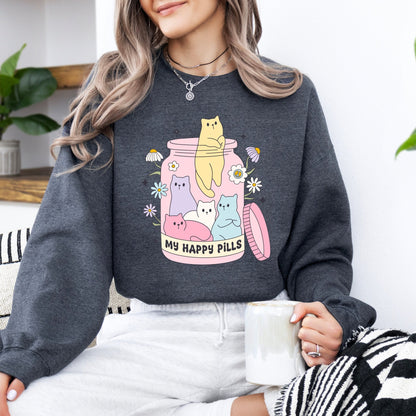 Happy Pills Mental Health Unisex SweatshirtAfter The Call