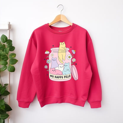 Happy Pills Mental Health Unisex SweatshirtAfter The Call