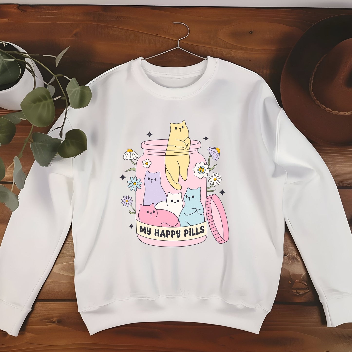 Happy Pills Mental Health Unisex SweatshirtAfter The Call