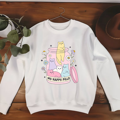 Happy Pills Mental Health Unisex SweatshirtAfter The Call