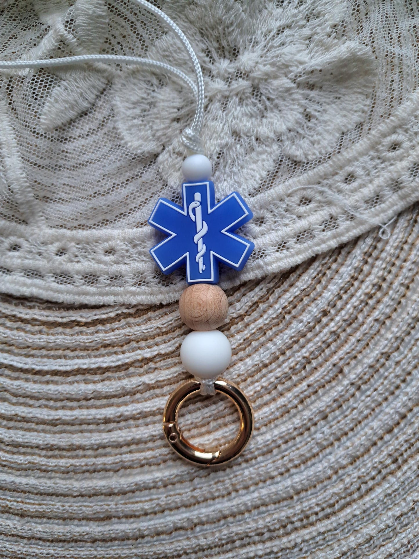 Paramedic Lanyard, Emt Law, EMS, Ambulance Dispatch, Badge Holder