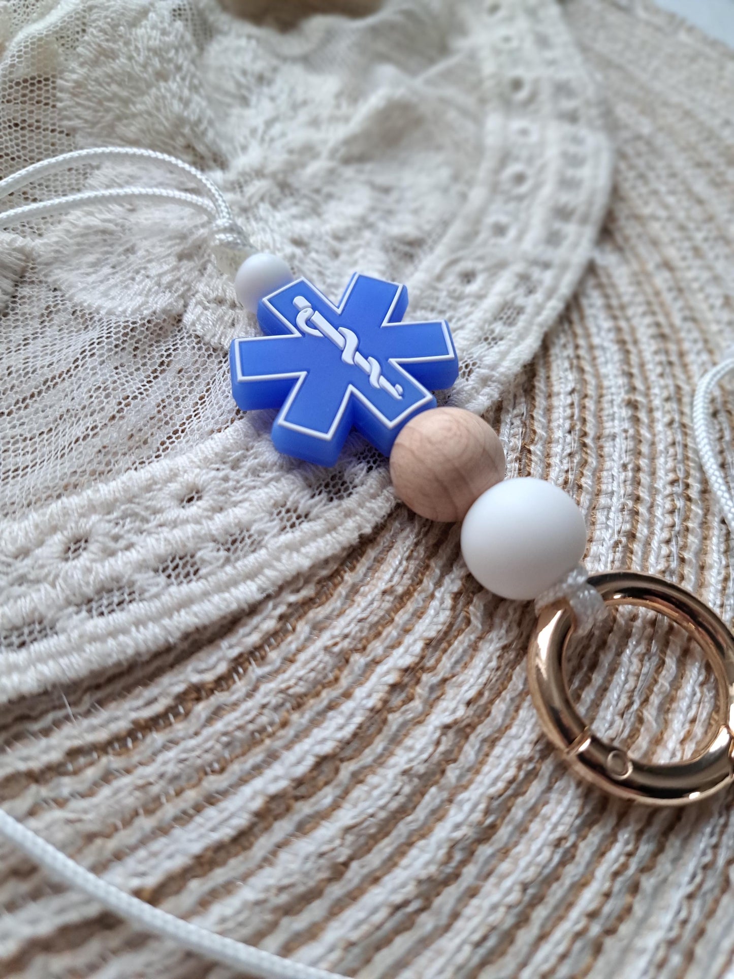 Paramedic Lanyard, Emt Law, EMS, Ambulance Dispatch, Badge Holder