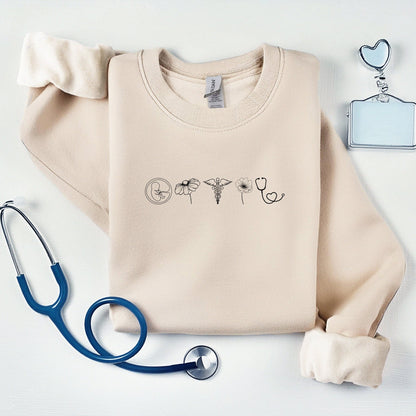 Labor And Delivery Nurse Unisex SweatshirtAfter The Call
